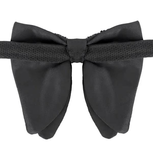 Gracyshade_Butterfly_Men'S_Pre-Tied_Designer_Embroidered_Bow_Tie_With_Adjustable_Length_Stylish_Tuxedo_Accessory_For_Formal_Events,_Weddings,_Parties_And_More_(Luxe_Black)