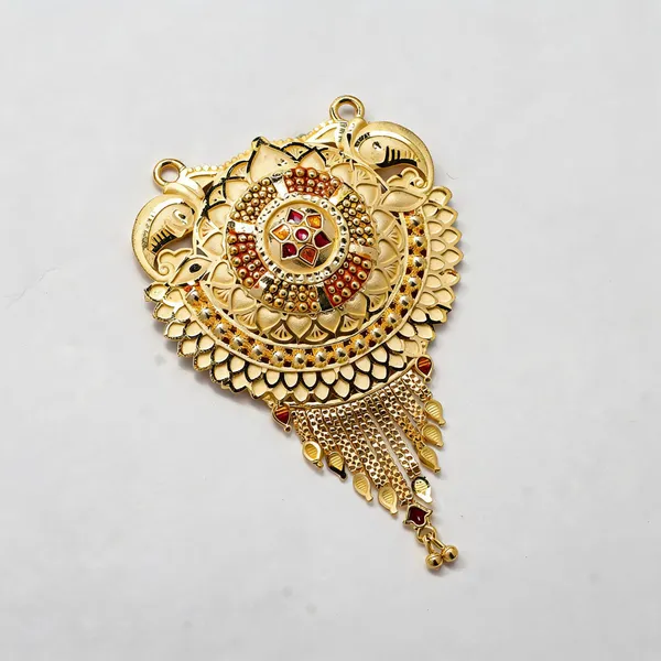 Premium_Gold_Plated__Traditional_Statement_Pendant_For_Women