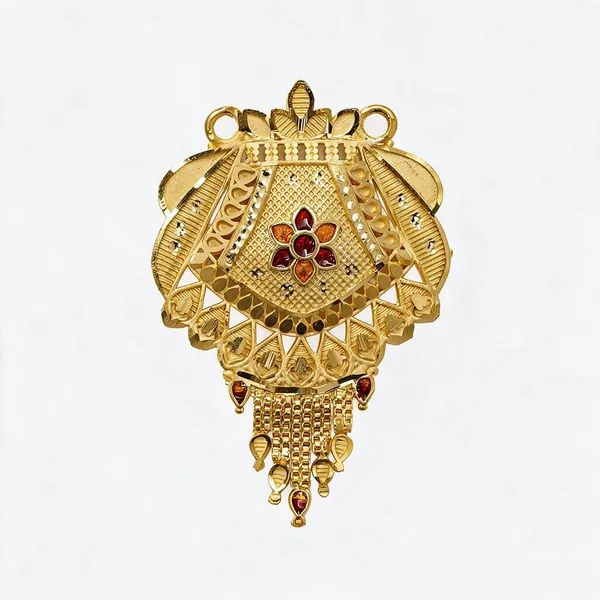 Premium_Gold_Plated__Traditional_Pendant_For_Women
