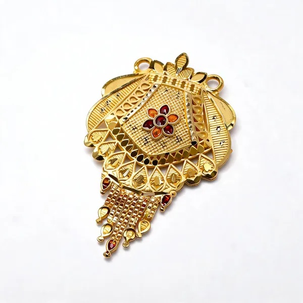 Premium_Gold_Plated__Traditional_Pendant_For_Women