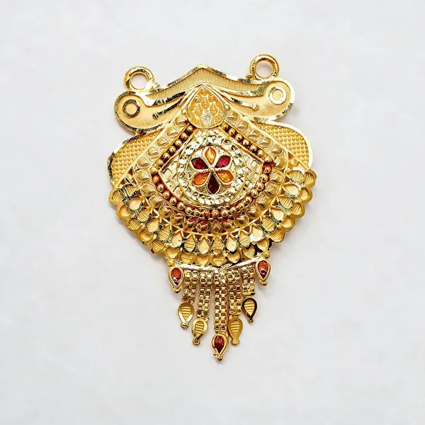 Premium_Gold_Plated__Traditional_Pendant_For_Women