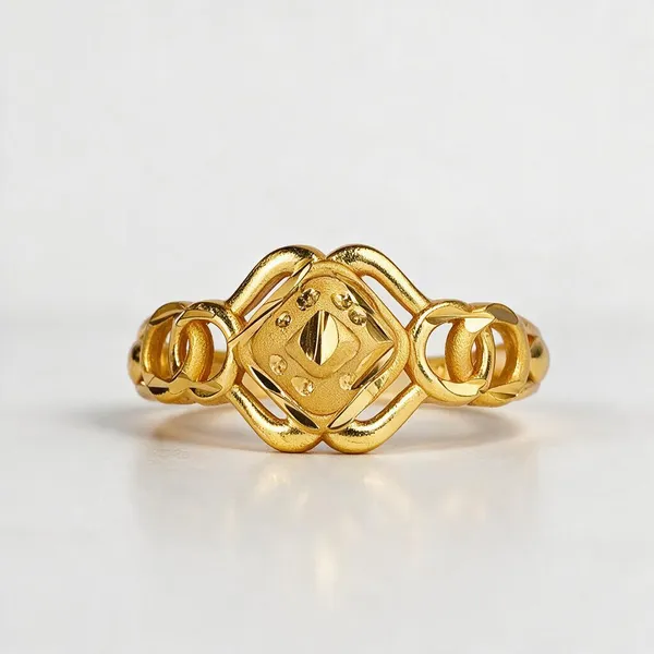 Premium_Gold_Plated__Geometric_Statement_Ring_For_Women