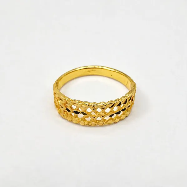 Premium_Gold_Plated__Lattice_Ring_For_Women