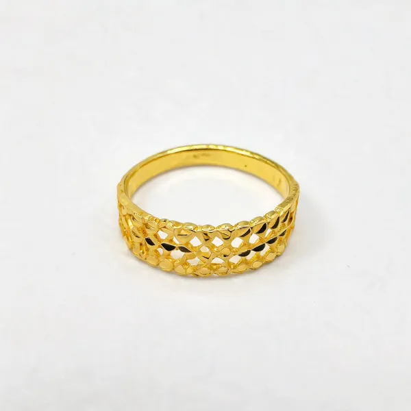 Premium_Gold_Plated__Lattice_Ring_For_Women