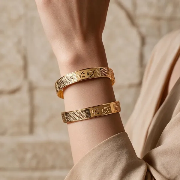 Premium_Gold_Plated__Engraved_Bangles_For_Women_Set_Of_2