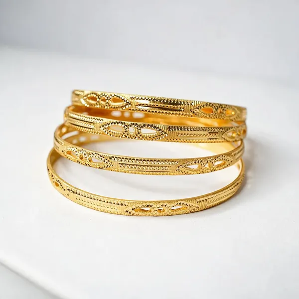 Premium_Gold_Plated__Embellished_Bangle_Set_Of_4_For_Women
