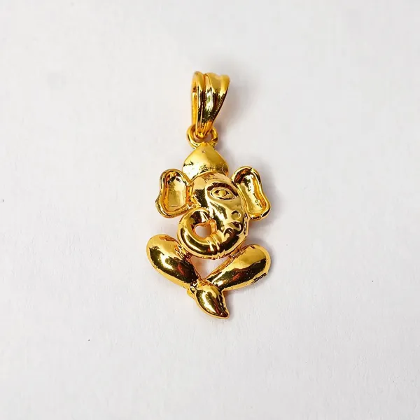 Premium_Gold_Plated__Ganesha_Pendant_Necklace_For_Women