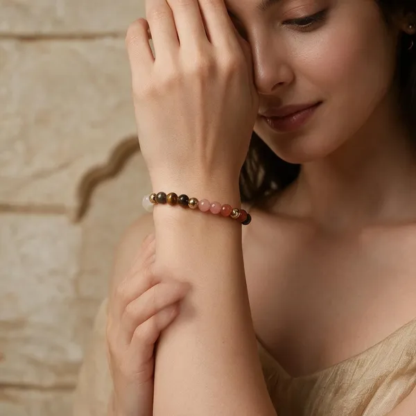 Gold_Beaded_Bracelet_For_Women