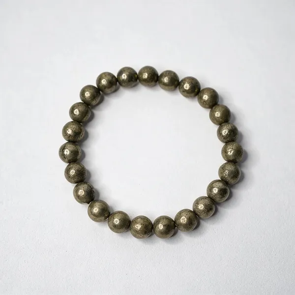 Black_Pyrite_Beaded_Bracelet_For_Women
