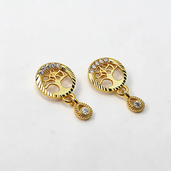 Premium_Gold_Plated__Tree_Of_Life_Drop_Earrings_For_Women