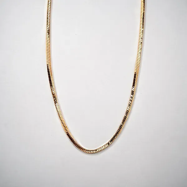 Premium_Gold_Plated__Snake_Chain_Necklace_For_Women