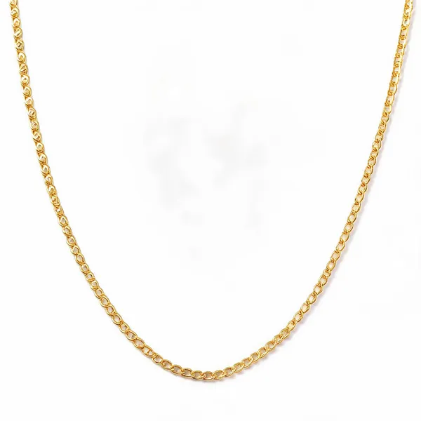Premium_Gold_Plated__Link_Chain_Necklace_For_Women