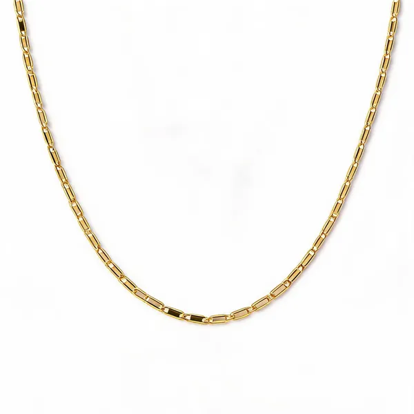 Premium_Gold_Plated__Classic_Link_Chain_Necklace_For_Women