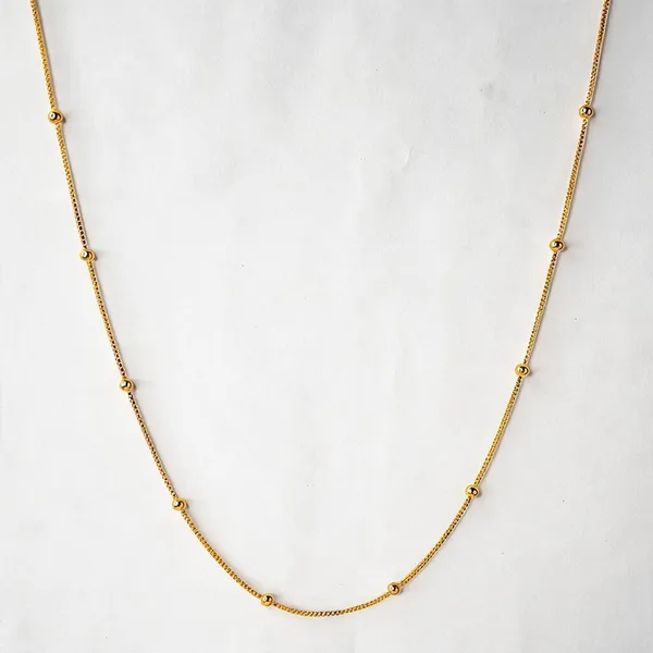 Premium_Gold_Plated__Beaded_Chain_Necklace_For_Women