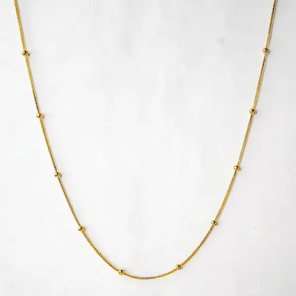 Premium_Gold_Plated__Beaded_Chain_Necklace_For_Women