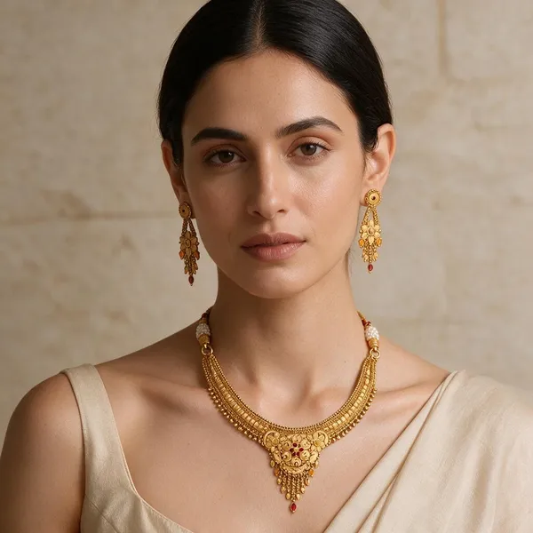 Premium_Gold_Plated__Traditional_Necklace_Set_For_Women