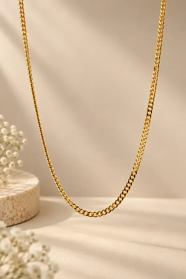 Premium_Gold_Plated__Bold_Link_Chain_Necklace_For_Women