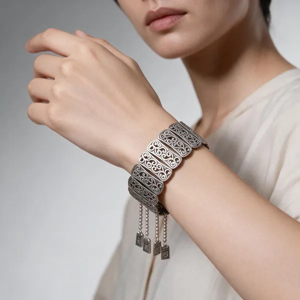 oxidized_silver_floral_filigree_bracelet_