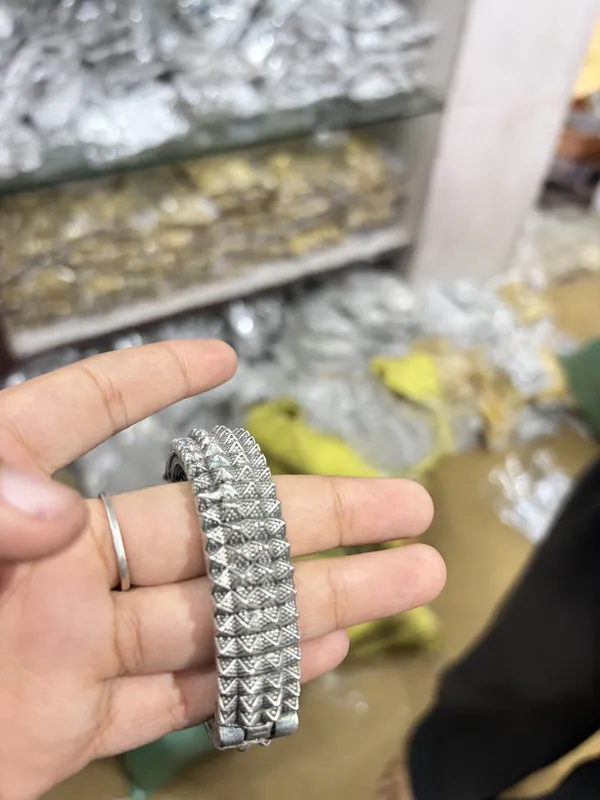 silver_Geometric_cuff_bracelet_