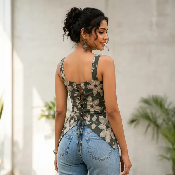 Grey_Cotton_Cambric_Sleeveless_Floral_Print_Top_For_Women