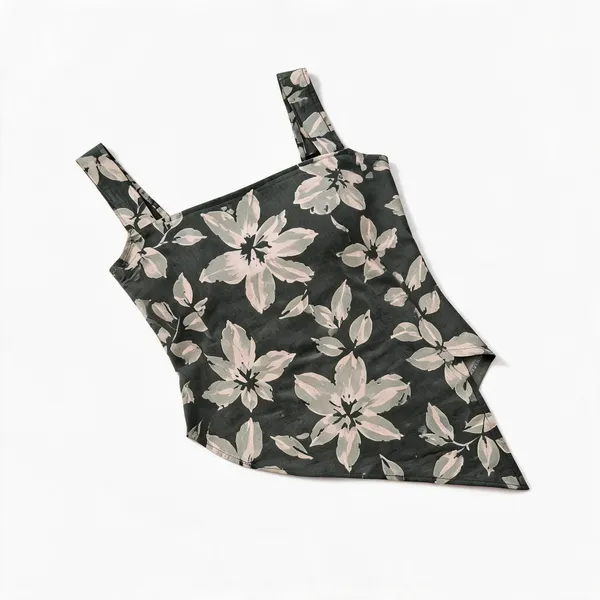 Grey_Cotton_Cambric_Floral_Asymmetric_Top_For_Women
