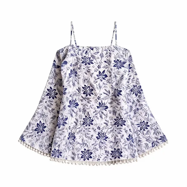 White_Cotton_Cambric_Floral_Spaghetti_Top_For_Women