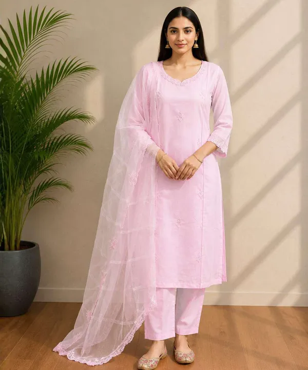 Pink_Embroidered_Straight_Kurta_Set_for_Women