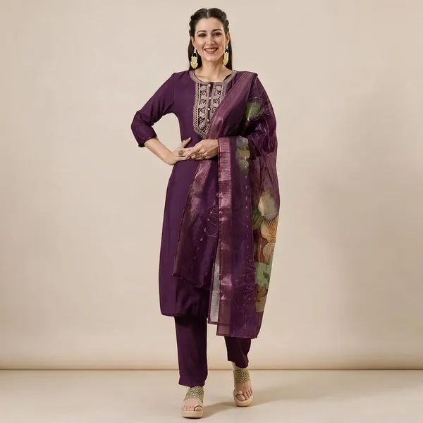 Purple_Embroidered_Straight_Kurta_Set_for_Women