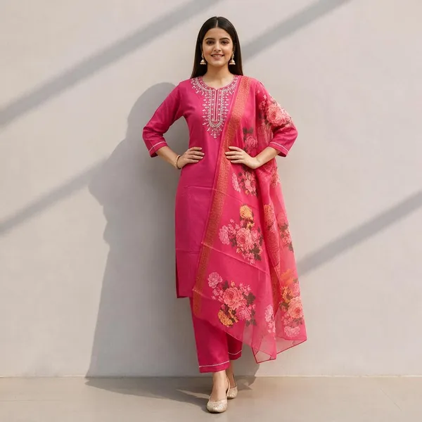 Pink_Printed_Straight_Kurta_Set_For_Women