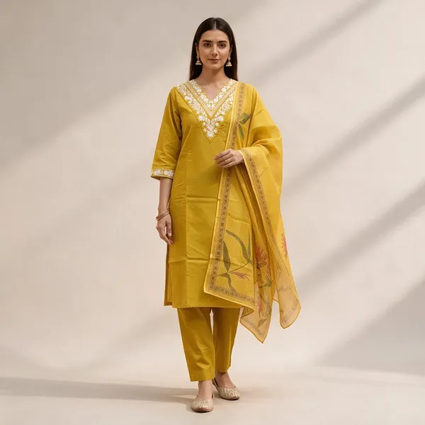 Yellow_Embroidered_Kurta_Set_for_Women