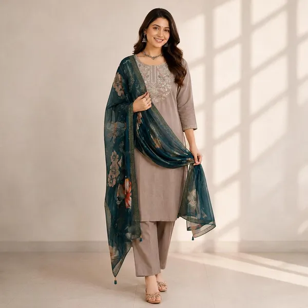 Grey_Embroidered_Straight_Kurta_Set_With_Dupatta_For_Women
