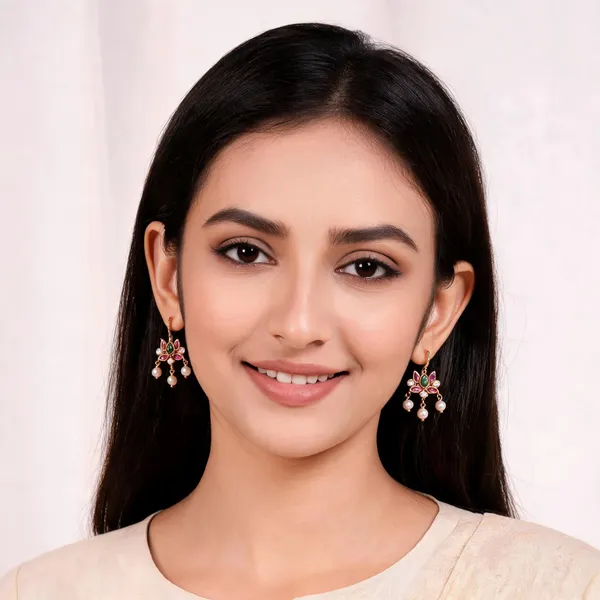 Gold_Alloy_Drop_Earrings_For_Women