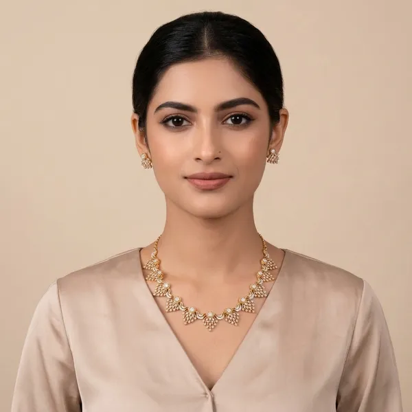Gold_Alloy_Necklace_Set_For_Women