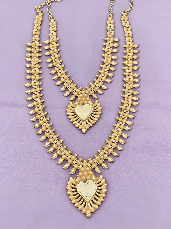 Gold_Tone_Traditional_Layered_Necklace_Set_for_Women