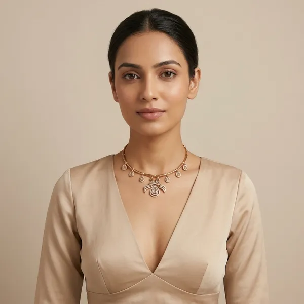 Silver_Alloy_Statement_Necklace_For_Women