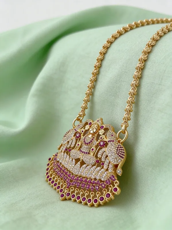 Gold_Tone_Traditional_Stone_Studded_Necklace_for_Women