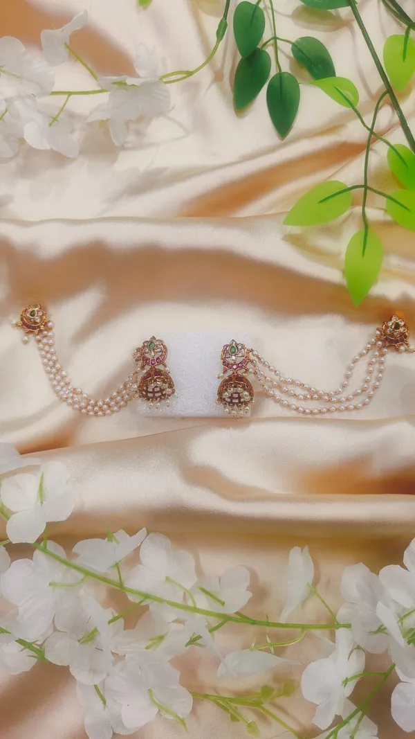 Gold_Tone_Pearl_Necklace_And_Jhumka_Set_for_Women