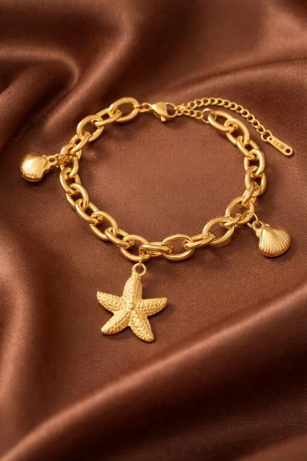Gold_Tone_Chain_Charm_Bracelet_for_Women