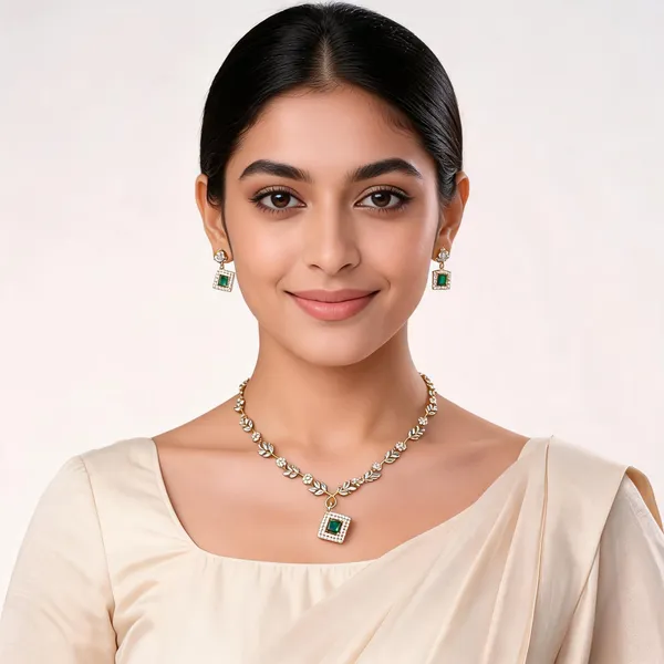 Gold_Alloy_Necklace_Set_For_Women