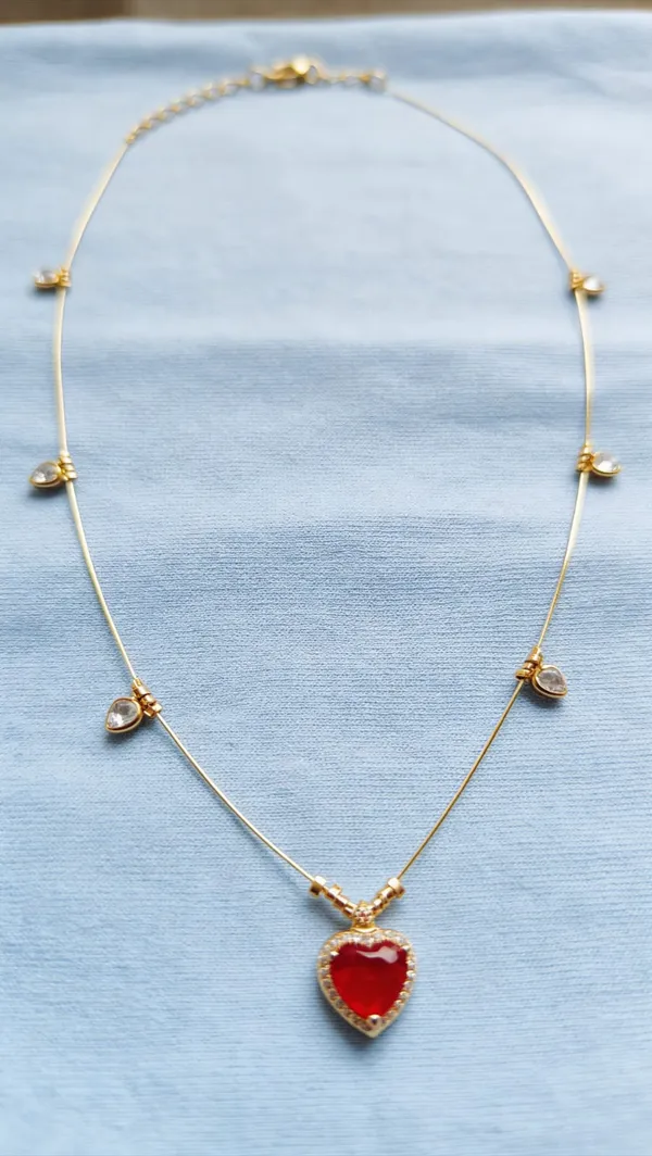 Gold_Tone_Heart_Pendant_Necklace_for_Women