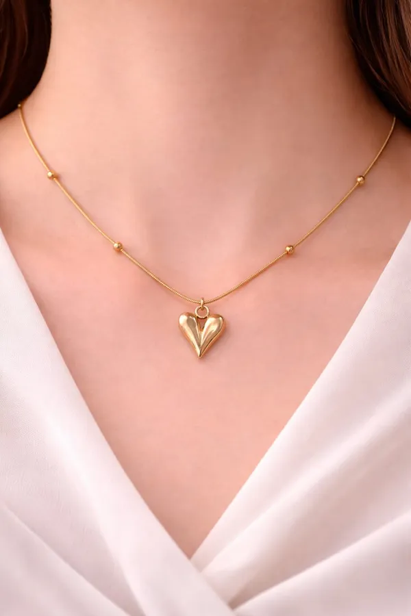 Gold-Tone_Heart_Pendant_Necklace_for_Women
