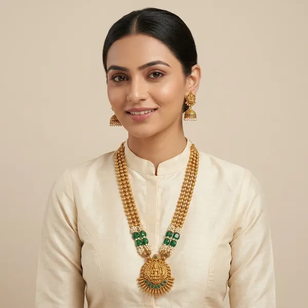 Gold_Alloy_Temple_Necklace_Set_For_Women