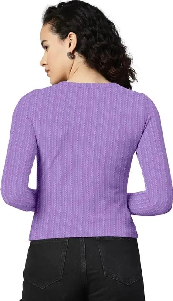 Lavender_Polyester_Top_For_Women