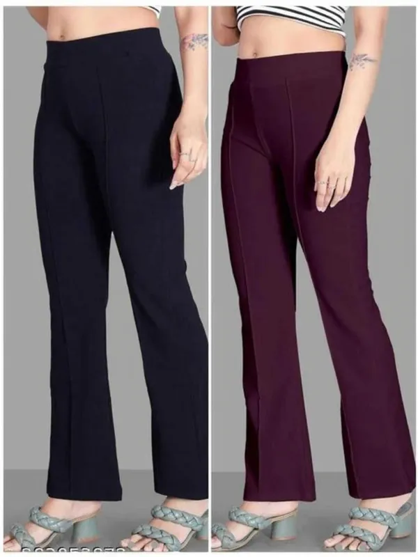 Multicolor_Lycra_Trouser_For_Women