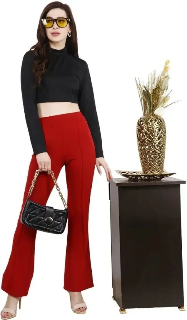 Red_Cotton_Trouser_For_Women
