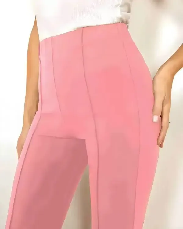 Pink_Cotton_Trouser_For_Women