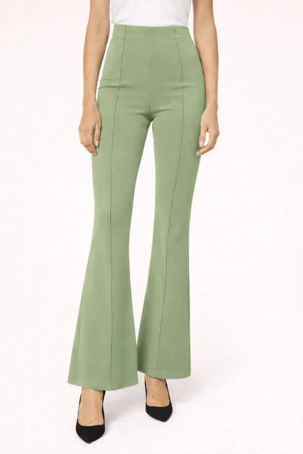 Light_Green_Viscose_Rayon_Trouser_For_Women