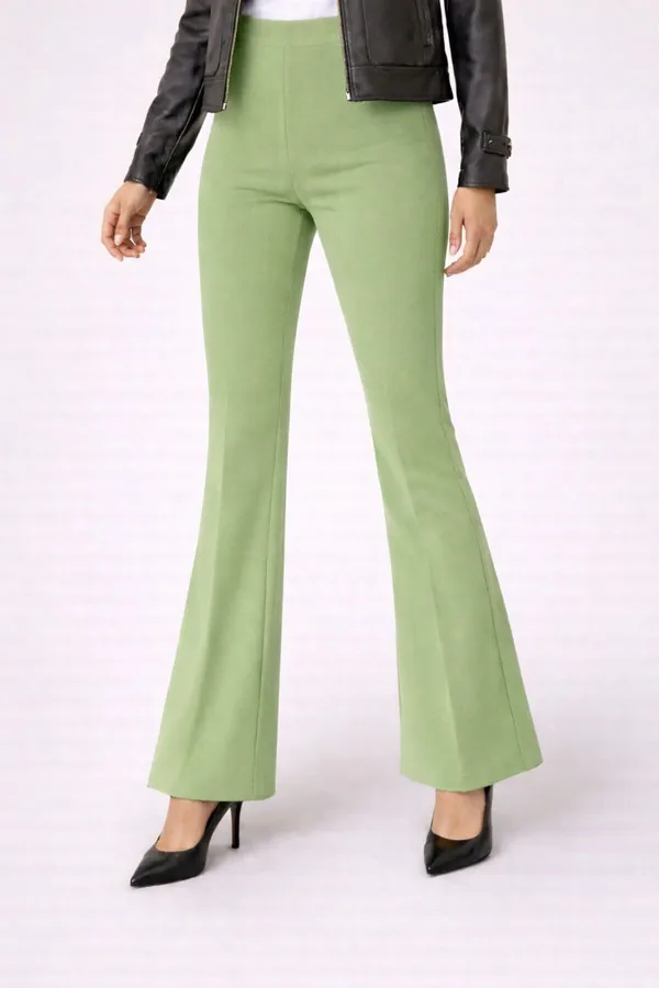 Light_Green_Viscose_Rayon_Trouser_For_Women