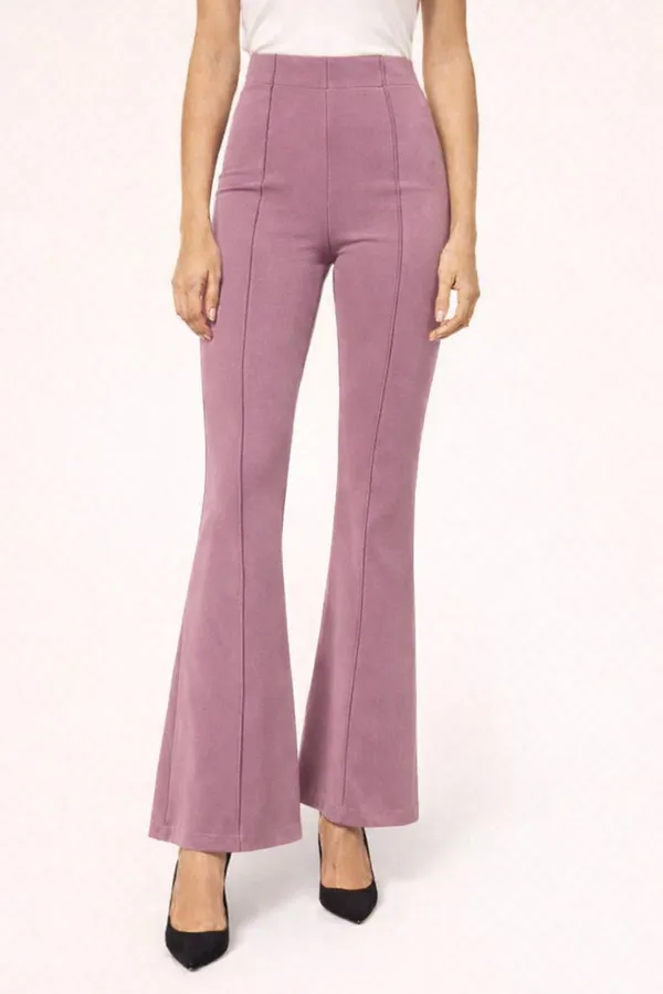 Pink_Viscose_Rayon_Trouser_For_Women