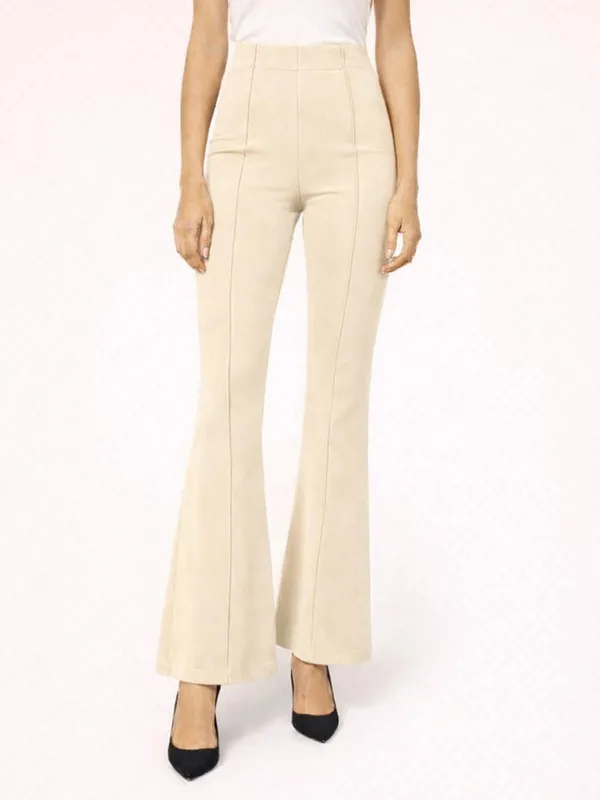 Light_Beige_Viscose_Rayon_Trouser_For_Women